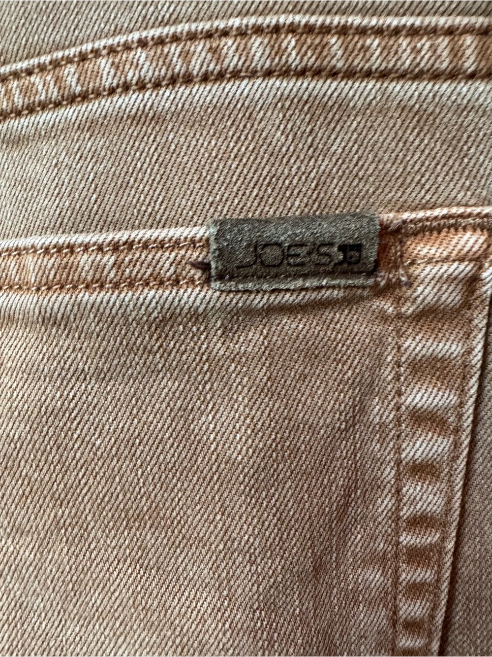 Joe's Jeans Slim Straight Jeans in Warm Orange Brown 33 - Picture 5 of 9